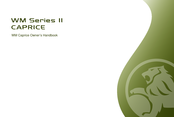 HOLDEN VE Commodore II Series Owner's Handbook Manual