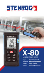 STENROC X-80 Operating Manual