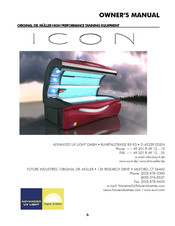 ADVANCED UV LIGHT ICON Owner's Manual