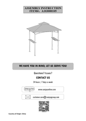 Sunjoy A103000105 Assembly Instruction Manual