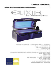 ADVANCED UV LIGHT ELIXIR Owner's Manual