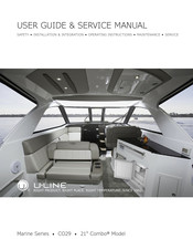 U-Line Marine Series ULN-CO29B-03A User Manual & Service Manual
