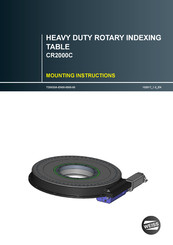 WEISS CR2000C Mounting Instructions