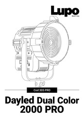 Lupo Dayled Dual Color 2000 PRO User Manual
