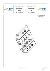TE Connectivity ERGOCRIMP 4-1579001-1 Instruction Sheet