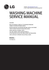 LG F V3 GP Series Service Manual