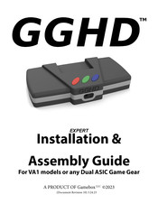 Gamebox GGDH Installation/Assembly Manual