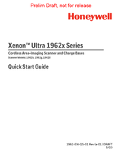 Honeywell Xenon Ultra 1962g Quick Start Manual