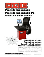 HENNESSY INDUSTRIES coats ProRide Diagnostic Manual