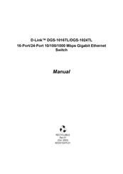 D-Link DGS-1016TL Manual