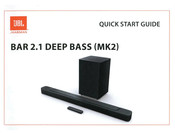 Harman JBL BAR 2.1 DEEP BASS MK2 Quick Start Manual