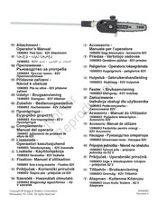 Briggs & Stratton 1696893 Operator's Manual