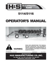 H&S 5114 Operator's Manual