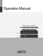 Inter-m V-2000 Operation Manual