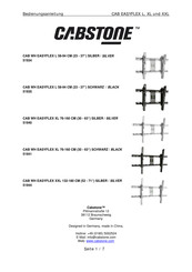 cabstone CAB EASYFLEX XL Manual