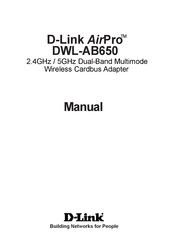 D-Link AirPro DWL-AB650 Manual