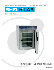 Shel lab SCO6AD-2 Installation & Operation Manual