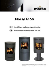 Morso 6191 Instructions For Installation And Use Manual
