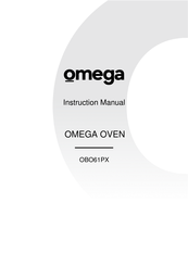 Omega OBO61PX Instruction Manual