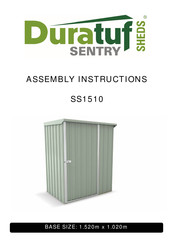Duratuf SS1510 Assembly Instructions Manual