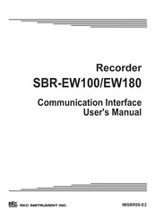 Omega SBR-EW180 User Manual