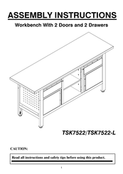 TOPMAQ TSK7522 Assembly Instructions Manual