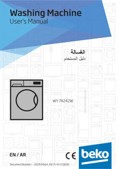 Beko WY 74242W User Manual