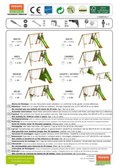Trigano Jardin J-18861 Assembly Instructions Manual