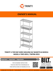 Trinity TBFPBK-0953 Owner's Manual