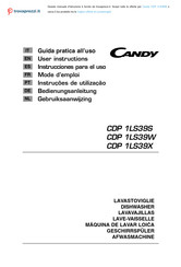 Candy CDP 1LS39X User Instructions