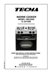 Tecma NELSON S-OH1500 User And Installation Instructions Manual