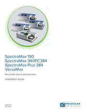 Molecular Devices SpectraMax 340PC384 Installation Manual