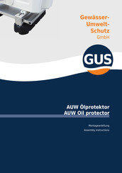 GUS AUW 6 Assembly Instructions Manual