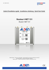 ALDEN I-NET 151 Quick Start Manual
