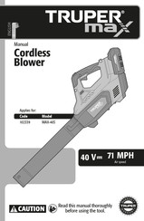 Truper MAX-40S Manual