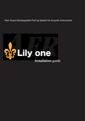 AER Lily one Installation Manual