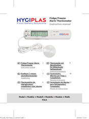 Hygiplas F314 Instruction Manual