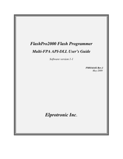 Elprotronic FlashPro2000 User Manual