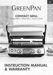 GreenPan CC006582 Instruction Manual & Warranty