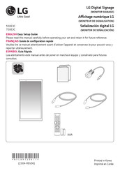 LG 55XE3C-B.AEU Easy Setup Manual