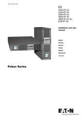 Eaton EX 3000 RT 2U Installation And User Manual