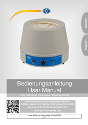 PCE Instruments PCE-HM 5000 User Manual
