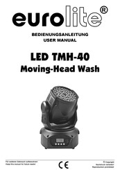 EuroLite LED TMH-40 User Manual