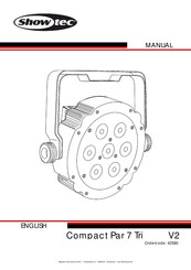SHOWTEC Compact Par 7 Tri Manual
