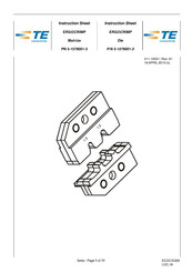 TE Connectivity ERGOCRIMP 5-1579001-3 Instruction Sheet