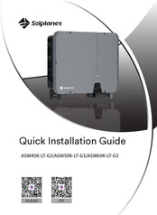 Solplanet ASW2000S-S2 Quick Installation Manual