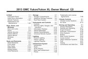 GMC 2013 Yukon XL Denali Owner's Manual