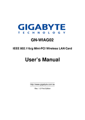 Gigabyte GN-WIAG02 User Manual