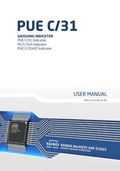 RADWAG PUE C/31H/Z User Manual