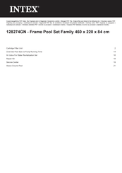 Intex 128274GN Owner's Manual